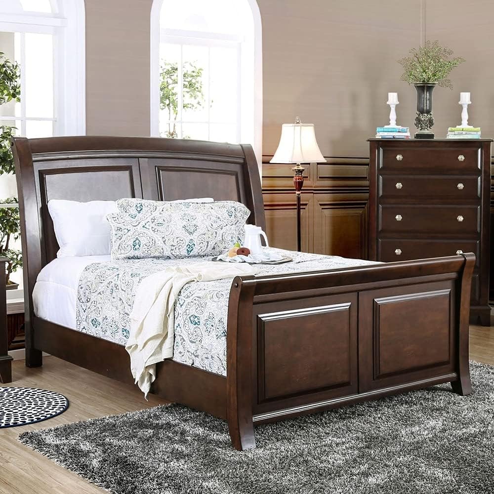 California King Sleigh Bed D890480