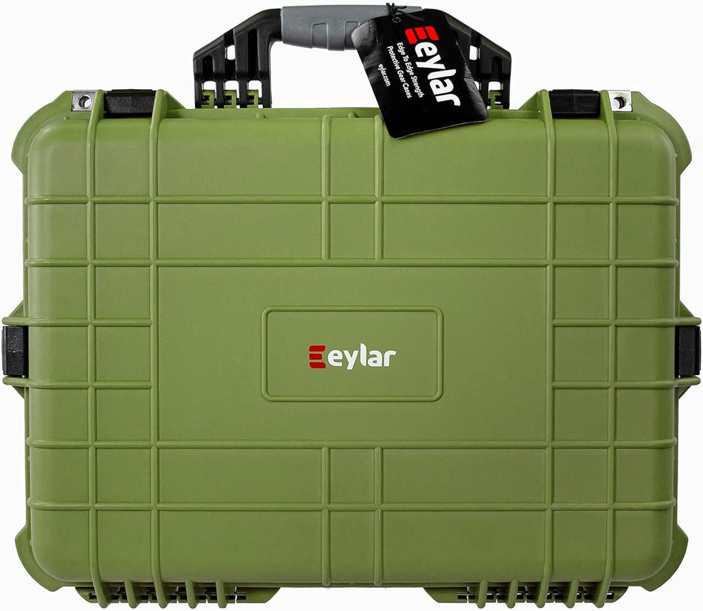 White 20 Inch Protective Camera Case with Foam S167