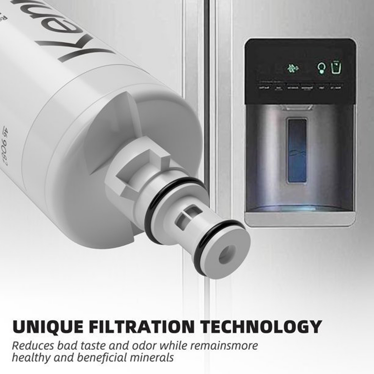4 Pack Refrigerator Water Filter Replacement Z1780