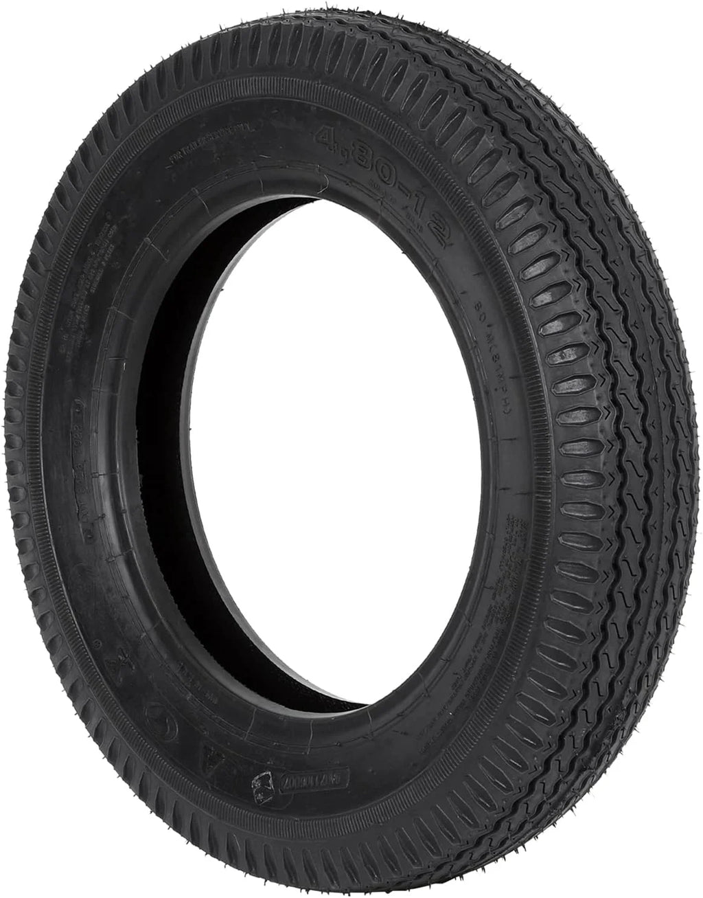 Set of 2 Utility Trailer Tire 4.80-12 Load Range C T324