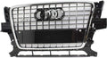 Chrome Shell with Gloss Black Insert Grille Assembly A536