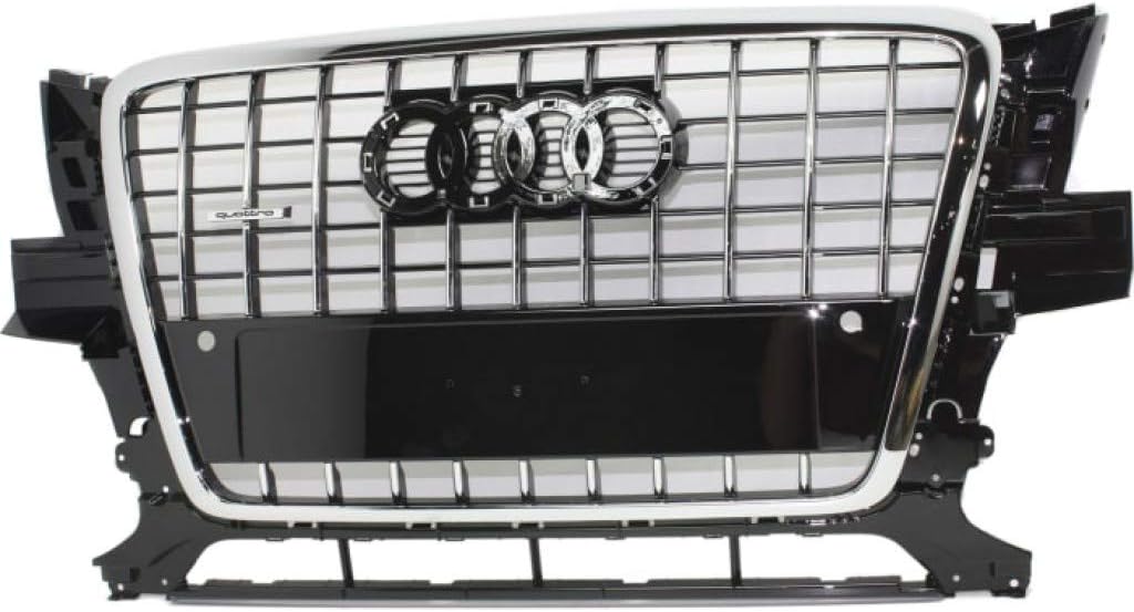 Chrome Shell with Gloss Black Insert Grille Assembly A536