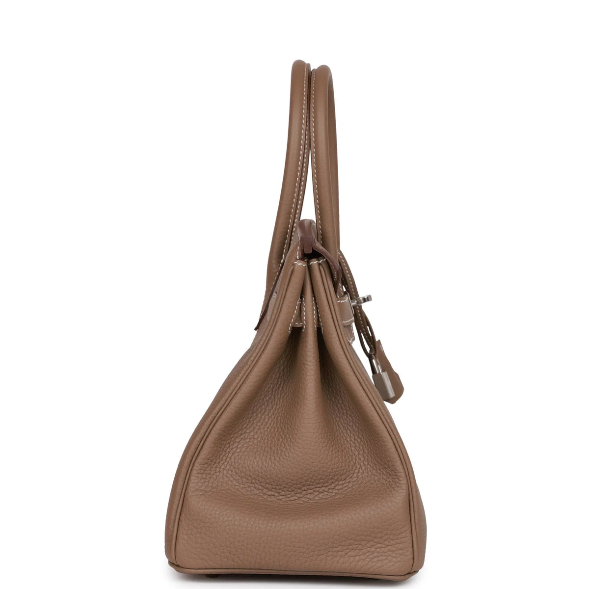 Etoupe Togo Palladium Hardware Handbag F3925