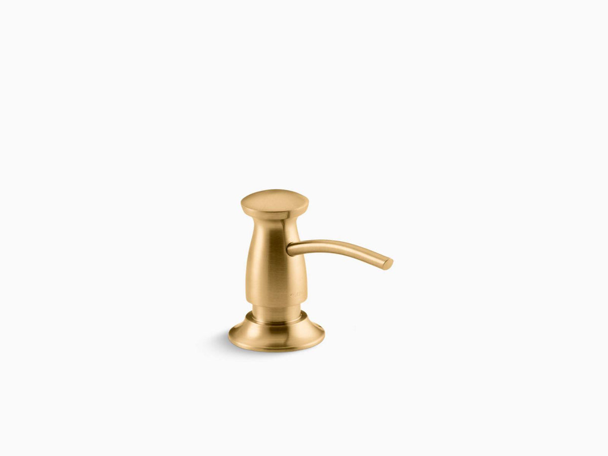 Vibrant Brushed Moderne Brass Soap/Lotion Dispenser G693