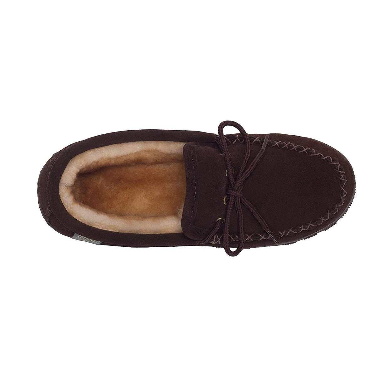 Black Sheepskin Moccasin, Size 13 B70431