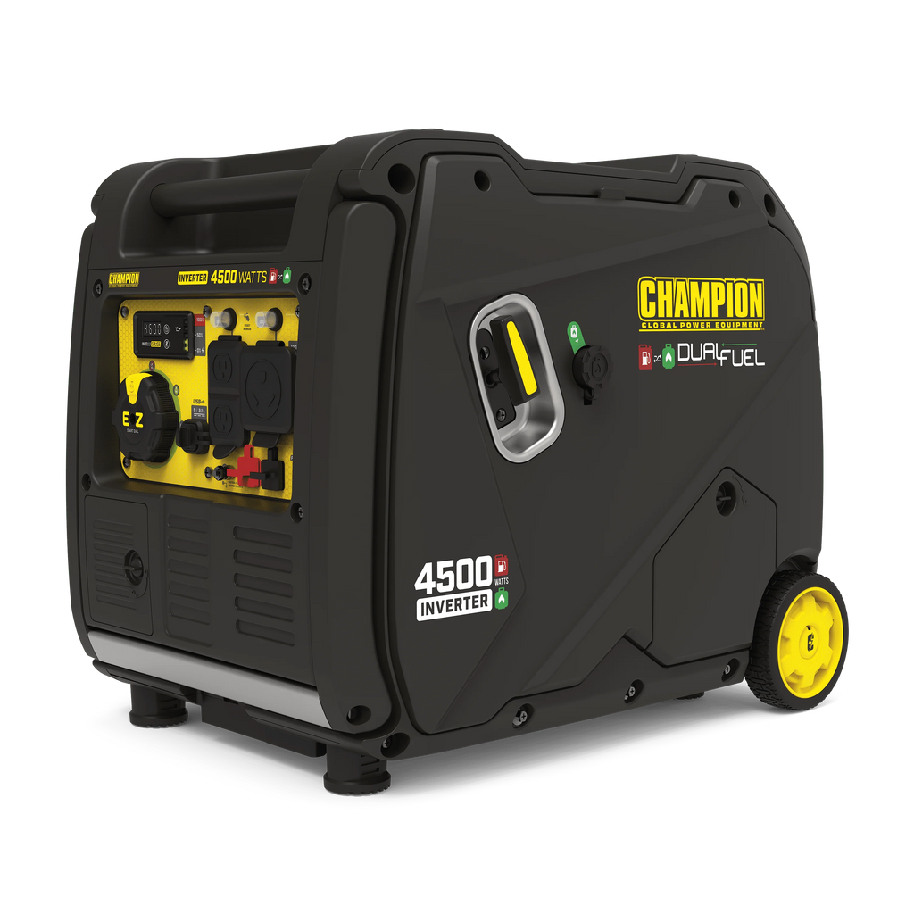 4500-Watt Portable Dual Fuel Inverter Generator F6187