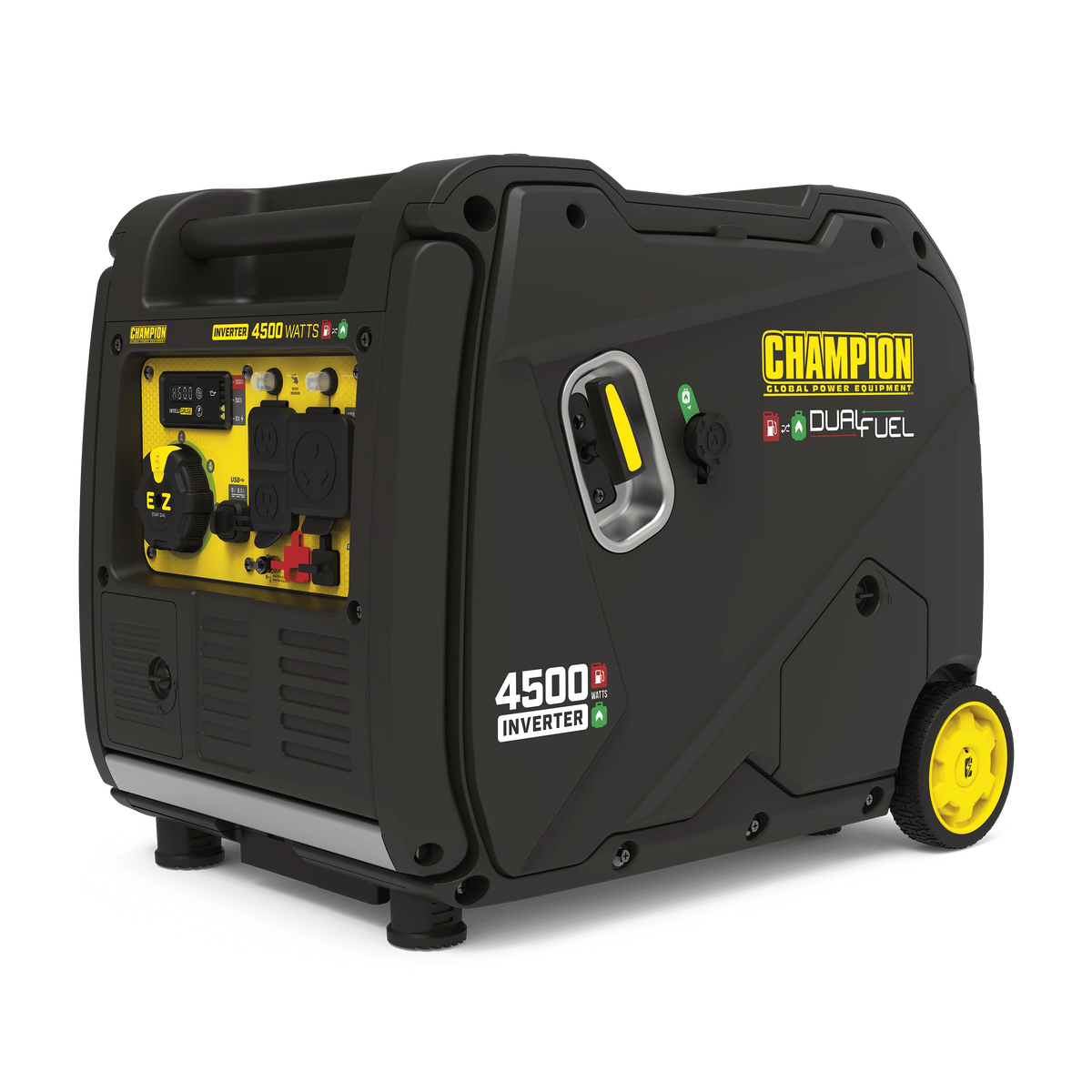 4500-Watt Portable Dual Fuel Inverter Generator F6187