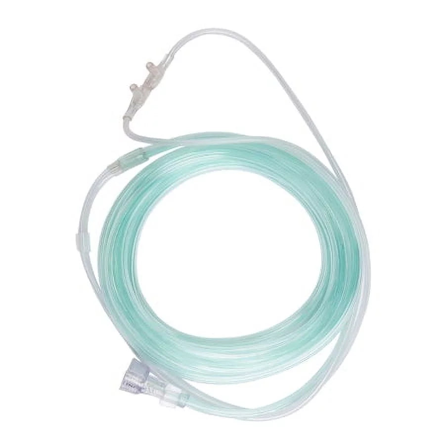 ETCO2 Nasal Sampling Cannula with O2 Delivery Adult Curved Prong NonFlared Tip, 3 Pack M51506