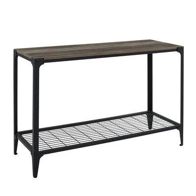 Gray Wash Console Table Z1383
