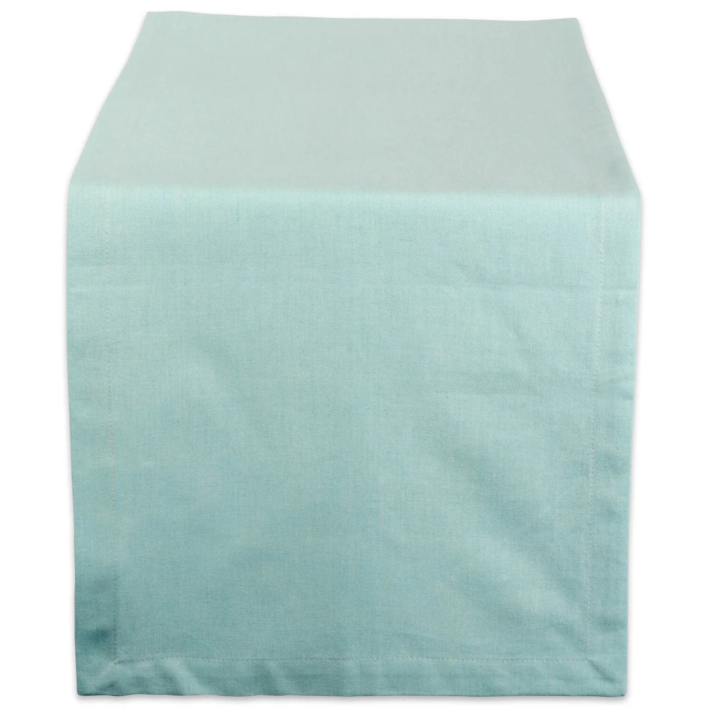 14x72" Cotton Chambray Table Runner D447