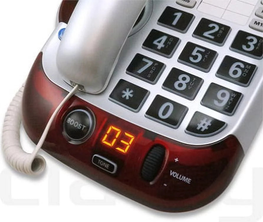 Digital Extra Loud Big Button Speakerphone D7708