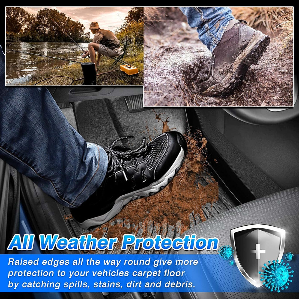 All Weather 2 Row Floor Liners F2819