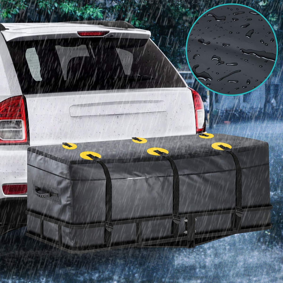 100% Waterproof 22 Cu Ft Hitch Cargo Carrier Bag L514