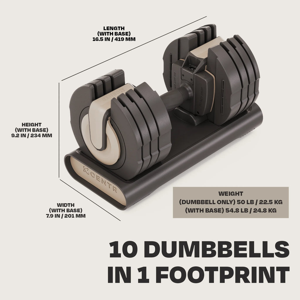 Adjustable Dumbbell 5-50 lbs J8785