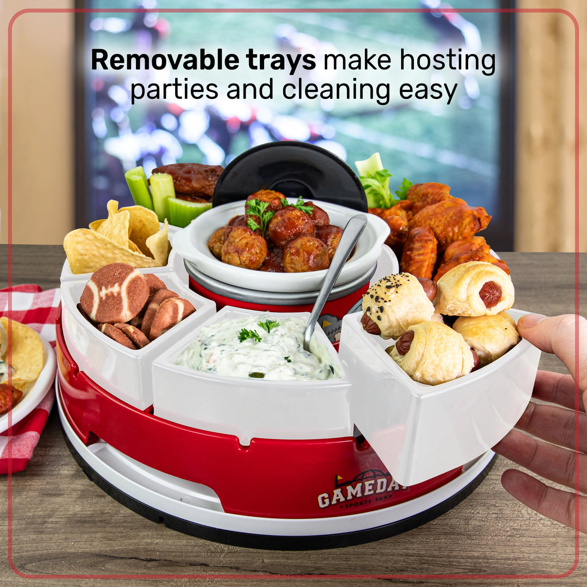 Lazy Susan Appetizer Server X61866