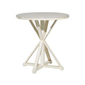 White Wood Accent Table U968