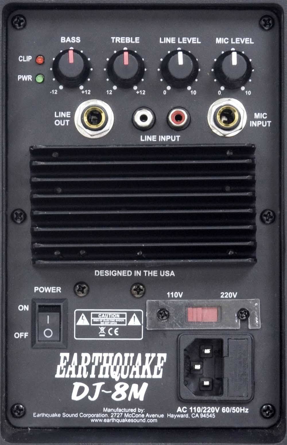 Powered 8-Inch 2-Way Monitor/PA Speaker U480255