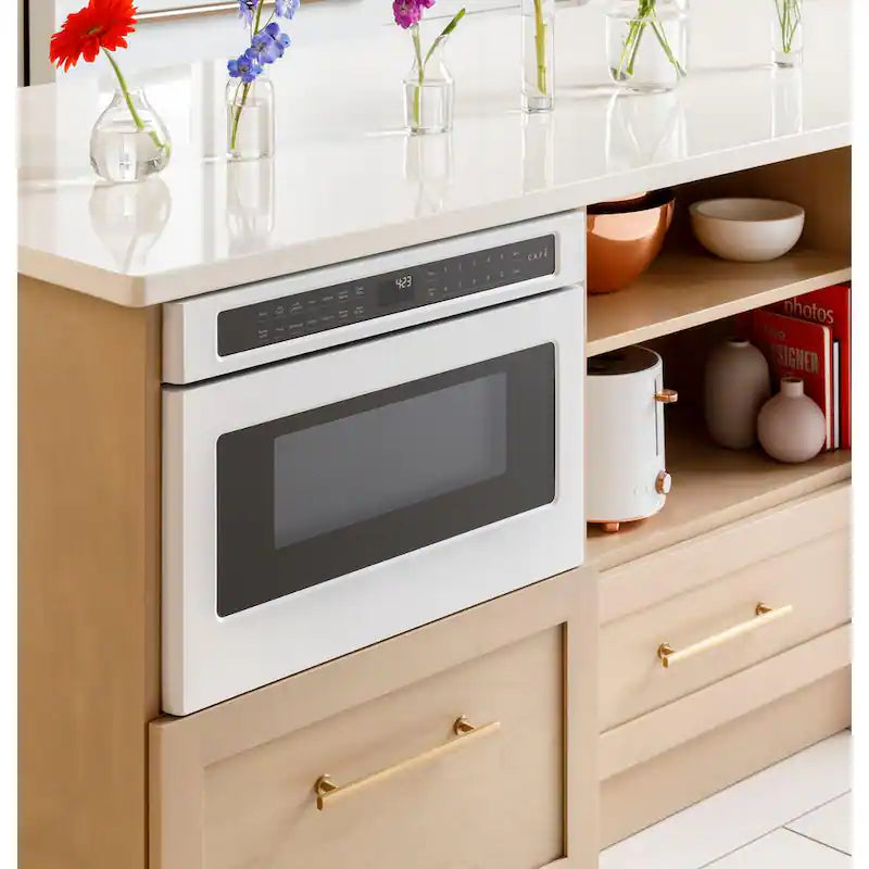 Built-In Microwave Drawer in Stainless Steel with Sensor Cooking W124