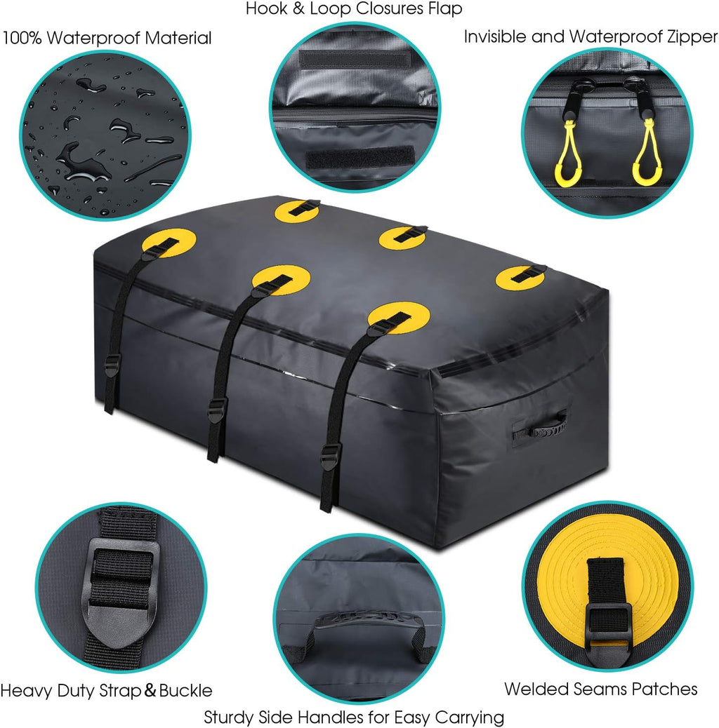 100% Waterproof 22 Cu Ft Hitch Cargo Carrier Bag L514