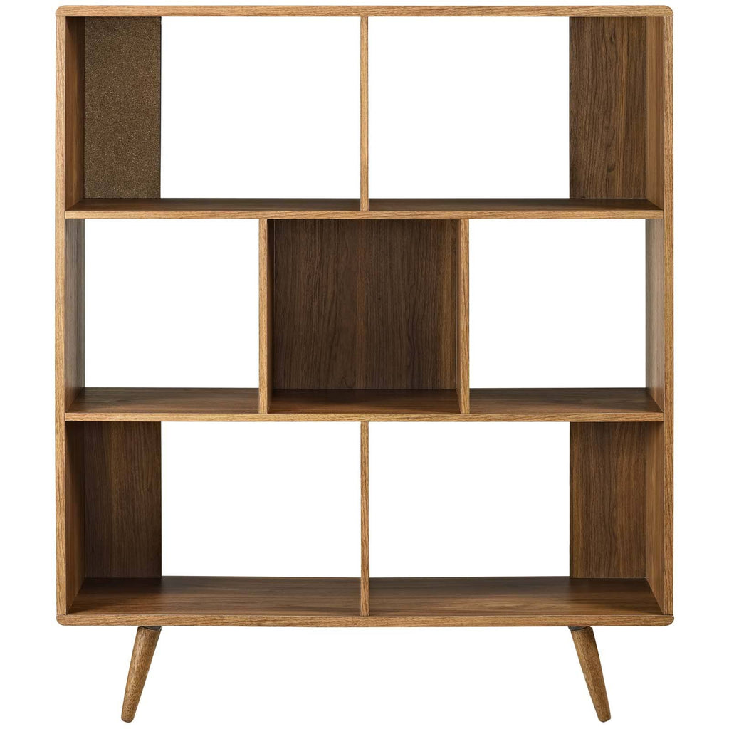 Walnut Bookcase L550