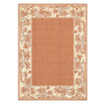 Terracotta-Natural Area Rug P628