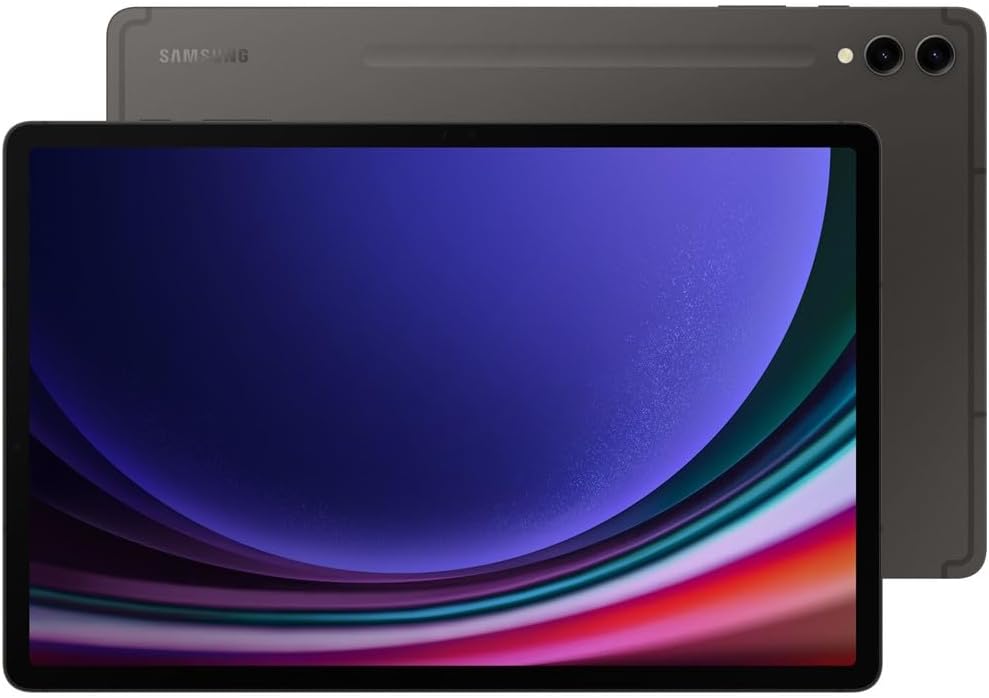 Galaxy Tab S9+ 5G 256GB WiFi + Cellular 12.4” AMOLED Android Tablet Graphite (Renewed) O3406