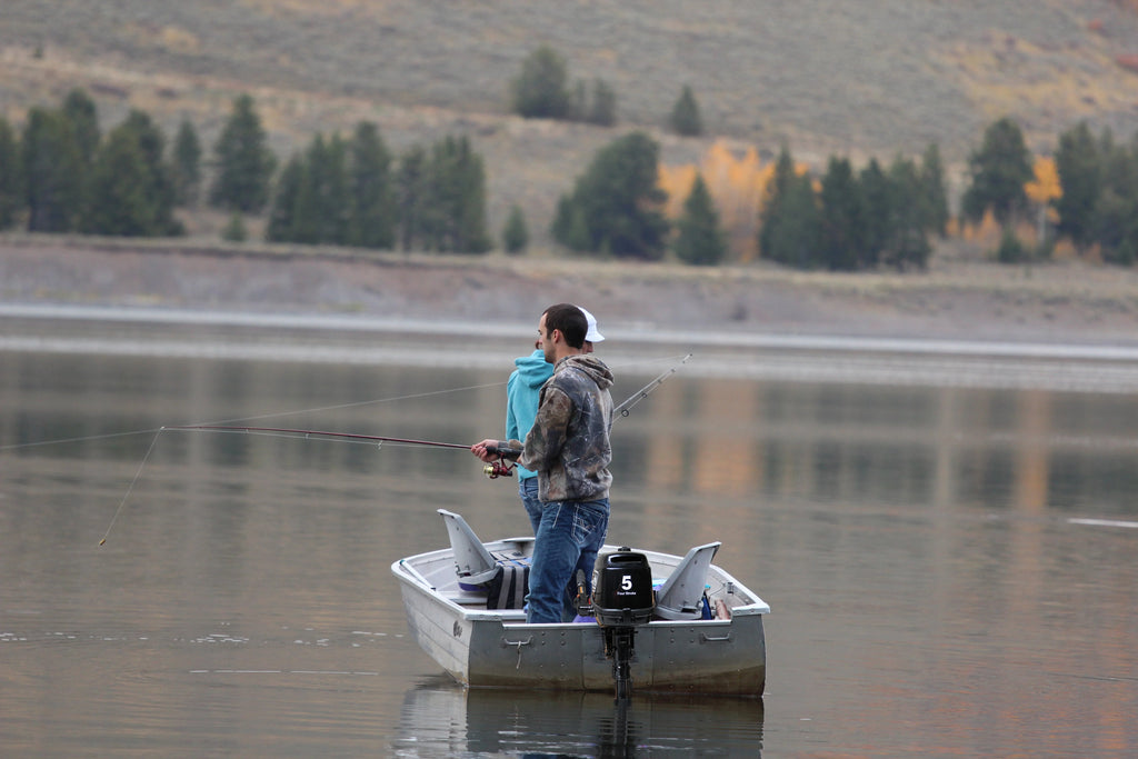 Gas Powered Ride-On Outboard Motor B76002