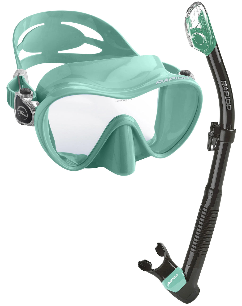 Frameless Snorkel Mask Dry Snorkel Set N64377