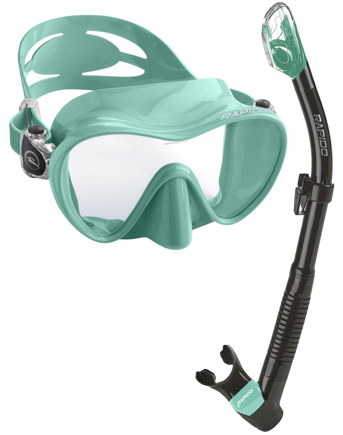 Frameless Snorkel Mask Dry Snorkel Set N64377