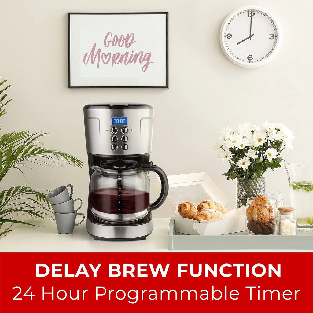 12-Cup Programmable Coffee Maker H592