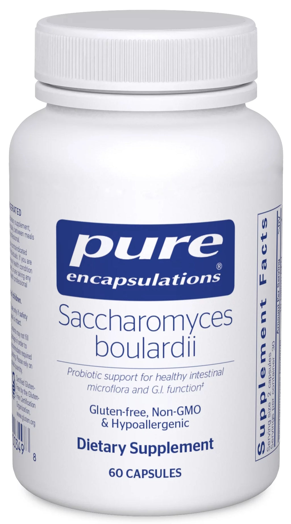 60 Capsules Saccharomyces Boulardii Probiotic L34840