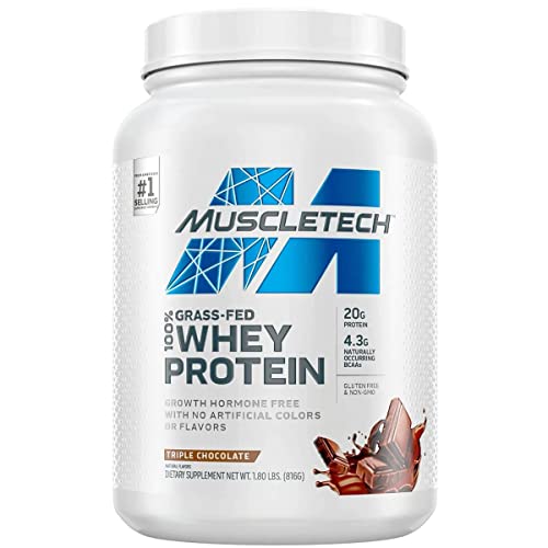 Triple Chocolate & Deluxe Vanilla Whey Protein Powder, 1.8 lbs Each O58568