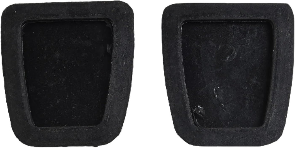 2Pcs Car Rubber Clutch Brake Pedal Pads Covers Y1434