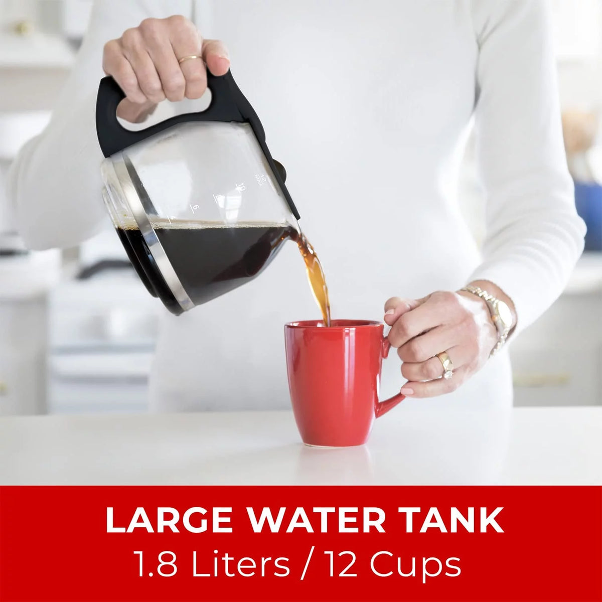 12-Cup Programmable Coffee Maker H592