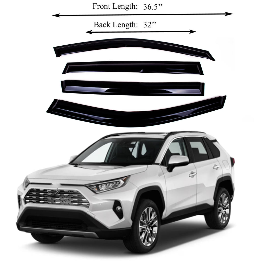 Acrylic Window Visor Sun Rain Deflector Guard F85215