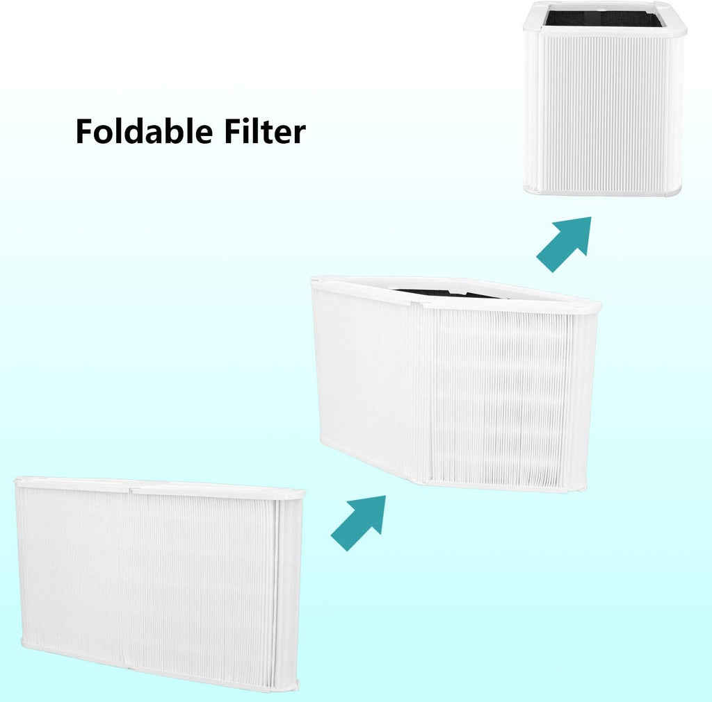 Blue Pure 211+ Replacement Filter, Activated Carbon Filter, Pack of 2 F265586