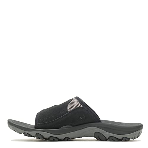 Leather Slide Sandal V8093