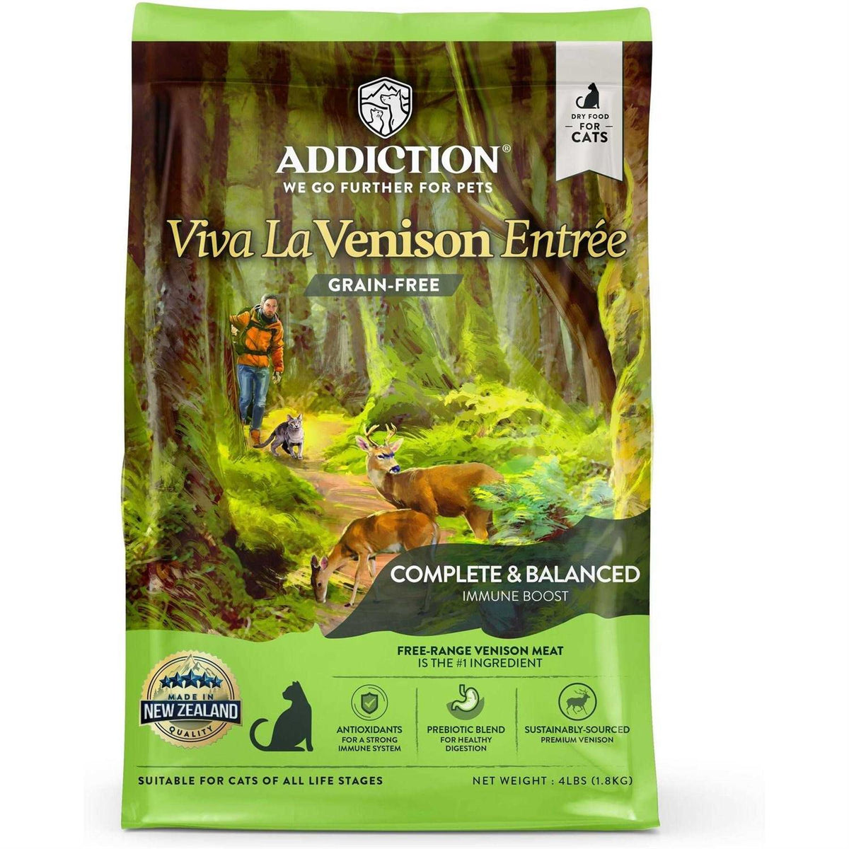 Venison Dry Cat Food K872