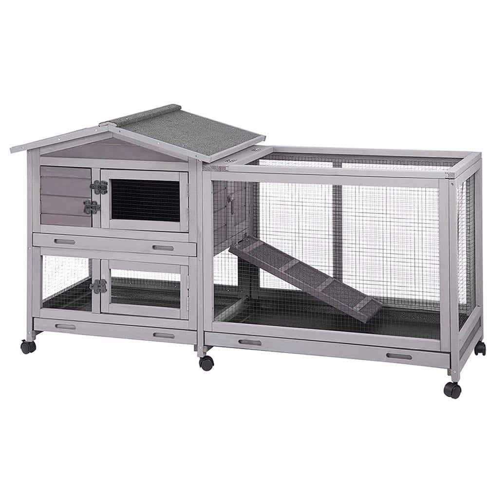 Indoor Outdoor Rabbit Hutch I5681