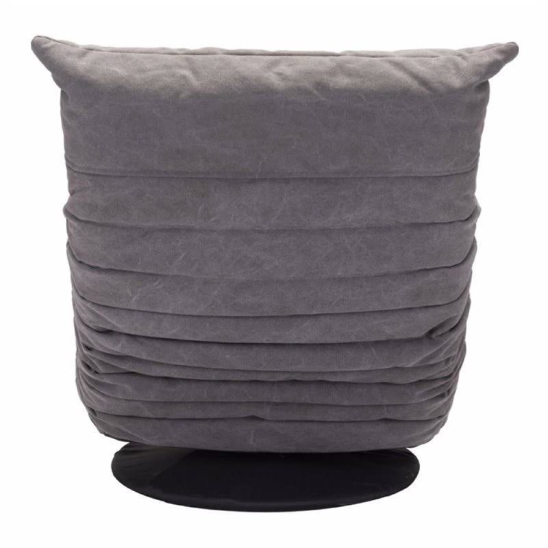 Gray Swivel Accent Chair I964472