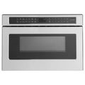 Built-In Microwave Drawer in Stainless Steel with Sensor Cooking W124