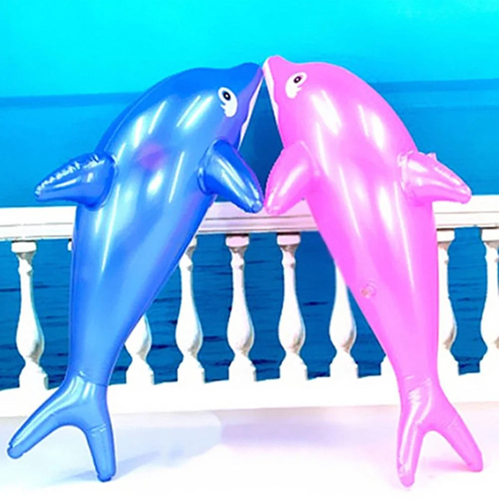 Inflatable Dolphin Fish Beach Swimming Pool Toy A48087