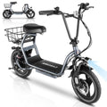 Electric Scooter 500W 25Miles 20Mph White X525