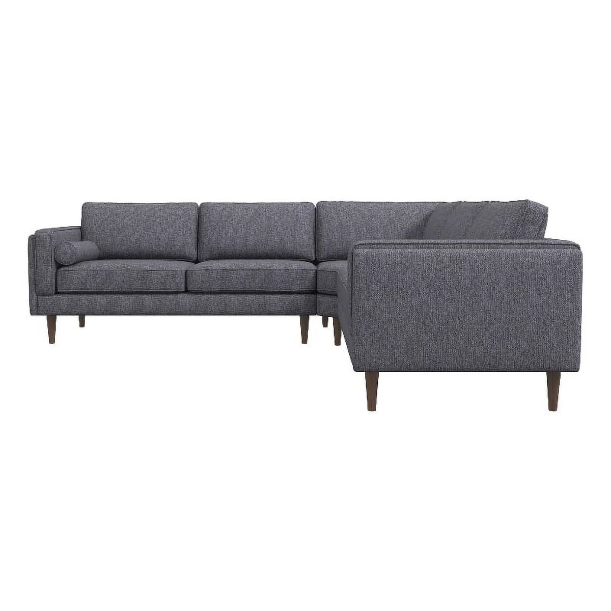 Dark Gray Fabric Corner Sofa E250555