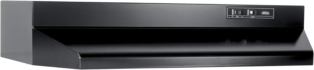 Black 30 Inch Under-Cabinet Range Hood Z587