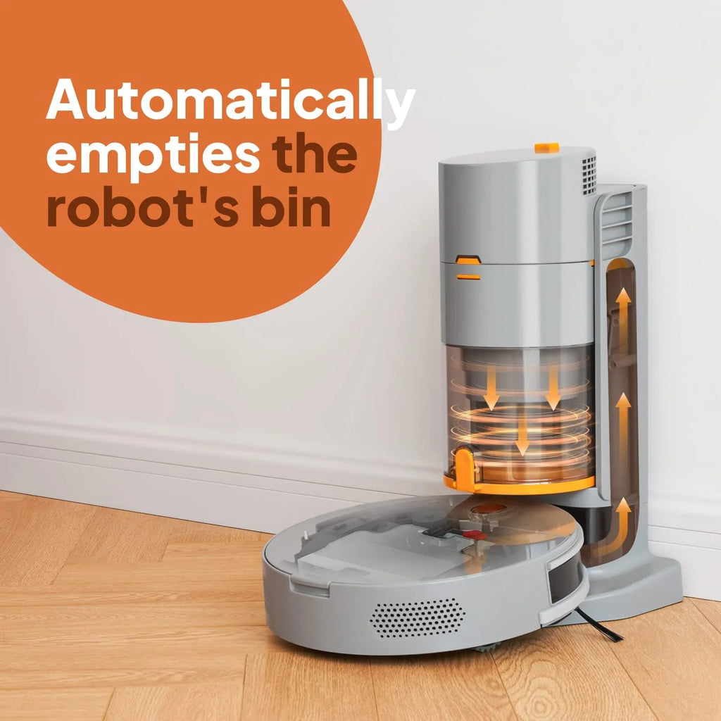 Self Emptying Ultra-Thin Robot Vacuum Cleaner M604121