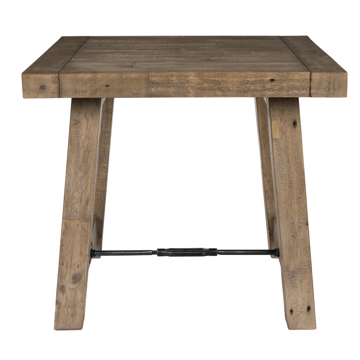 Reclaimed Wood End Table C477637