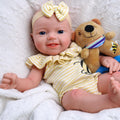 16-Inch Full Platinum Silicone Realistic Newborn Baby Dolls Z428276