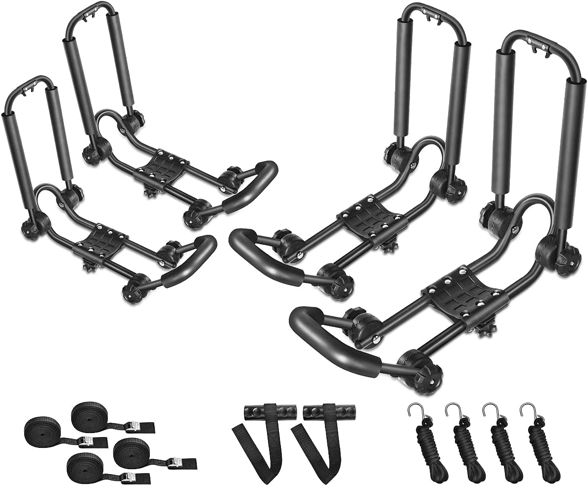 One Pair Fold Down J Bar Kayak Rack Pack of 2 L3886