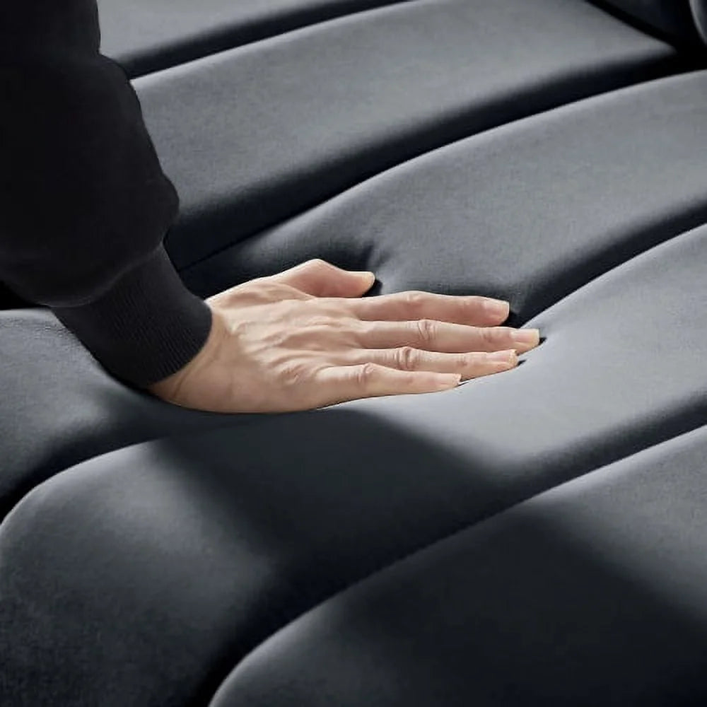 Dark Grey Australian Cashmere Fabric Sofa I1840
